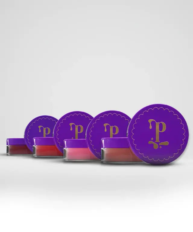 KIT BoLush - Algodão Doce + Goiaba(da) + Beijinho + Cocada - Pudim Beauty